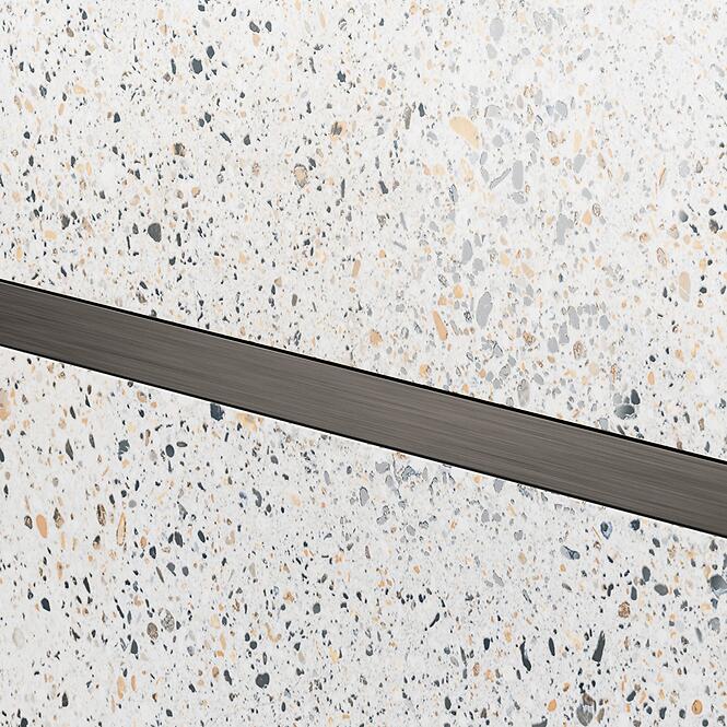 Ukončovací profil U 2 x 270 gunmetal mat sivý,2