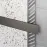 Ukončovací profil U 4 x 270 gunmetal mat sivý