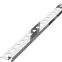 Rohový profil QS 10,5 mm x 270 cm strieborný lesk