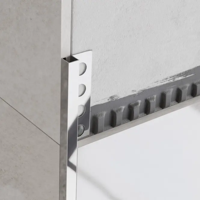Rohový profil QS 10,5 mm x 270 cm strieborný lesk,2
