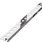 Rohový profil QS 12,5 mm x 270 cm strieborný lesk