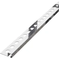 Rohový profil QS 12,5 mm x 270 cm strieborný lesk