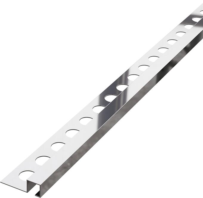 Rohový profil QS 12,5 mm x 270 cm strieborný lesk