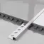 Rohový profil QS 10,5 mm x 270 cm strieborný mat,3