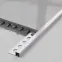 Rohový profil QS 12,5 mm x 270 cm strieborný mat,4