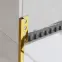 Rohový profil QS 10,5 mm x 270 cm zlatý lesk,2