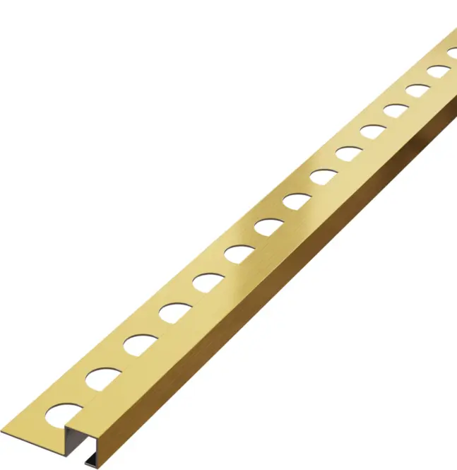 Rohový profil QS 10,5 mm x 270 cm zlatý mat