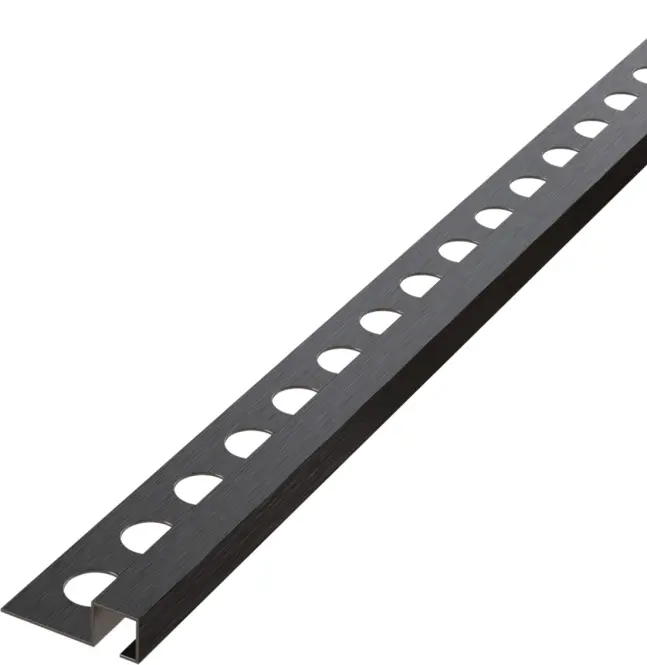 Rohový profil QS 12,5 mm x 270 cm čierny mat