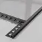 Rohový profil QS 12,5 mm x 270 cm čierny mat,4