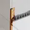Rohový profil QS 10,5 mm x 270 cm medený lesk,2