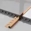 Rohový profil QS 10,5 mm x 270 cm medený lesk,3