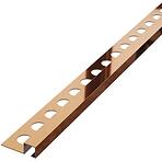 Rohový profil QS 12,5 mm x 270 cm medený lesk