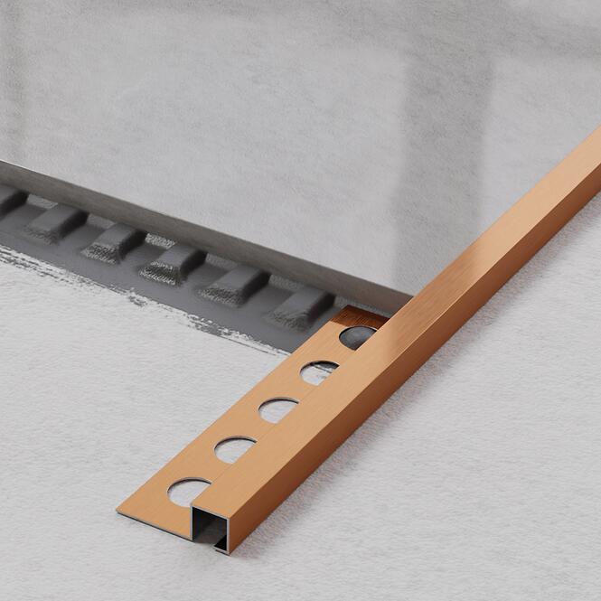 Rohový profil QS 12,5 mm x 270 cm medený mat,4
