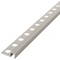 Hliníkový rohový profil béžový mat 10,5 mm x 270 cm