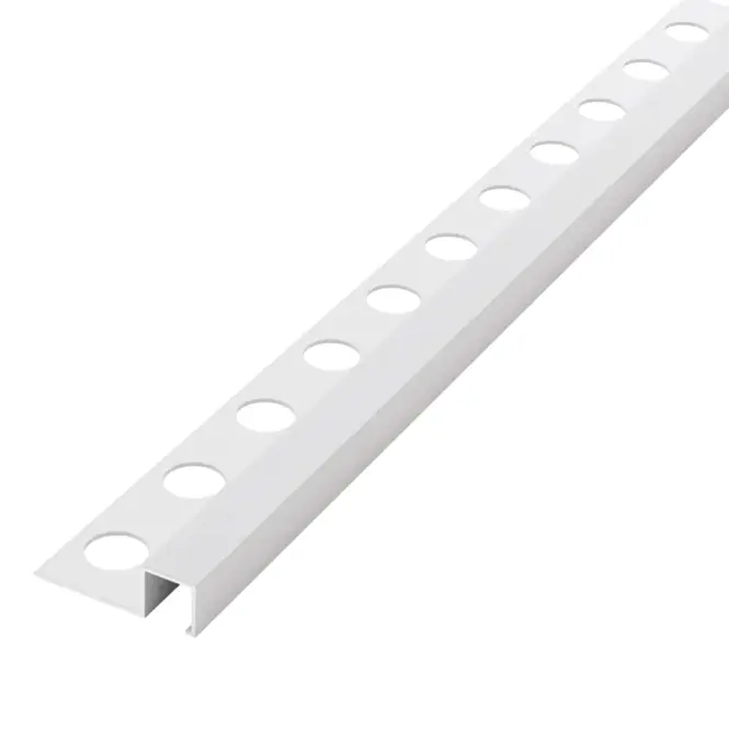 Hliníkový rohový profil biely mat 10,5 mm x 270 cm