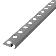 Hliníkový rohový profil tmavosivý mat 10,5 mm x 270 cm