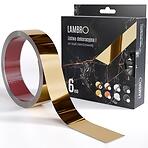 Samolepiaca dekoratívna lišta v rolke 3,8 cm zlatá 6 bm lesk