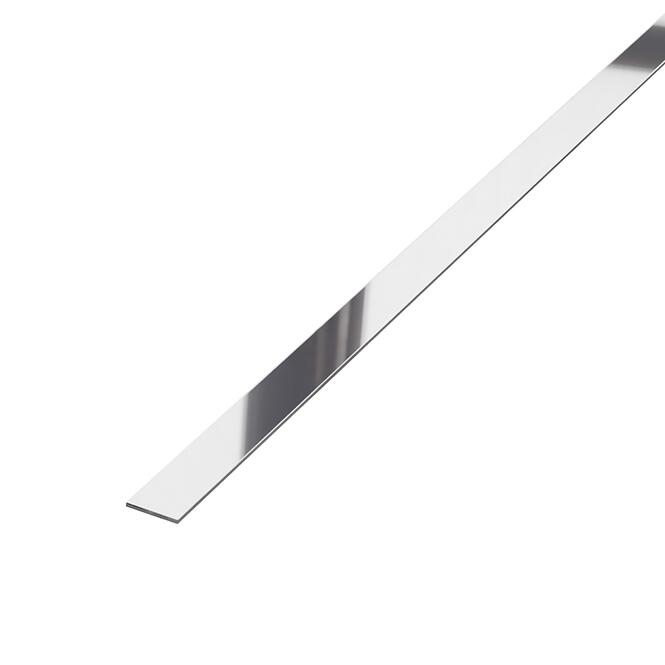 Dekoratívna lišta I 1x270 cm strieborná lesklá