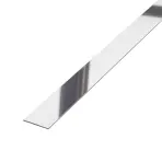 Dekoratívna lišta I 2x270 cm strieborná lesklá