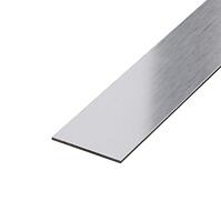 Dekoratívna lišta I 2x270 cm strieborná mat