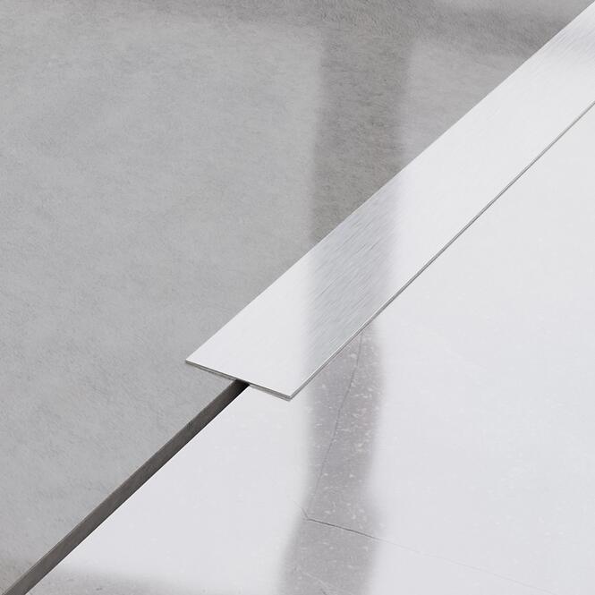 Dekoratívna lišta I 2,8x270 cm strieborná mat,3
