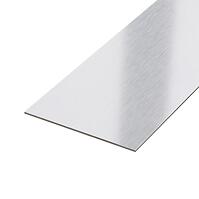 Dekoratívna lišta I 5x270 cm strieborná mat
