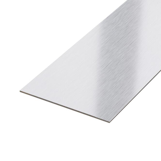 Dekoratívna lišta I 5x270 cm strieborná mat