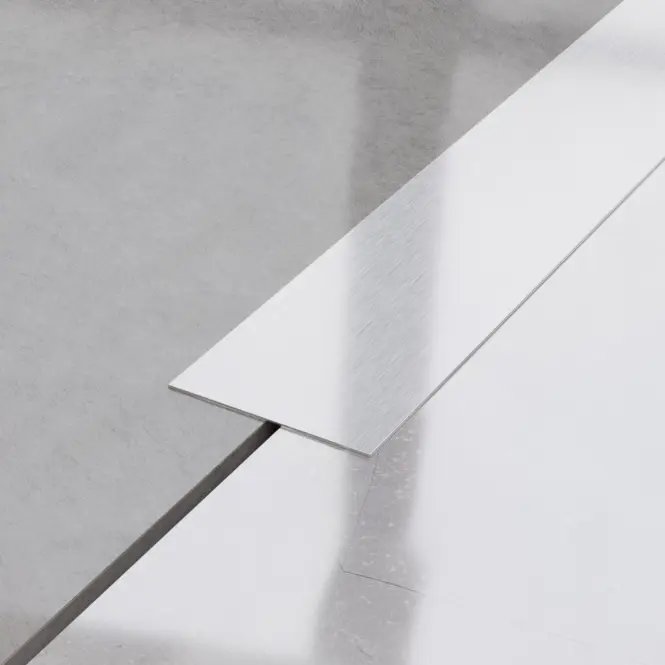 Dekoratívna lišta I 5x270 cm strieborná mat
