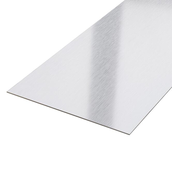 Dekoratívna lišta I 10x270 cm strieborná mat