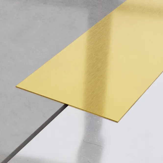 Dekoratívna lišta I 10x270 cm zlatá mat