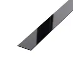Dekoratívna lišta I 2x270 cm čierna lesk