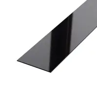 Dekoratívna lišta I 3,8x270 cm čierna lesk