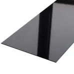 Dekoratívna lišta I 10x270 cm čierna lesk