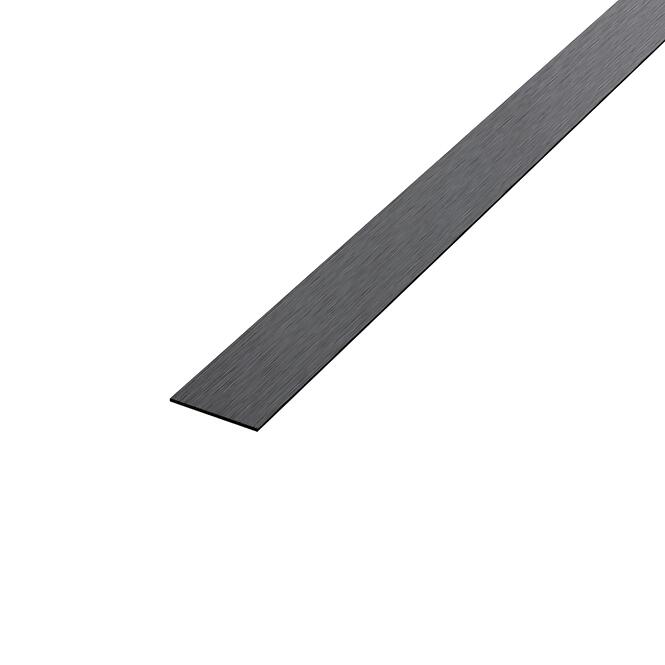 Dekoratívna lišta I 2x90 cm čierna mat