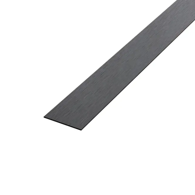 Dekoratívna lišta I 2,8x270 cm čierna mat