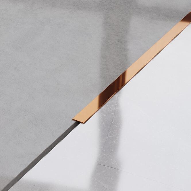 Dekoratívna lišta I 1x270 cm medená lesklá