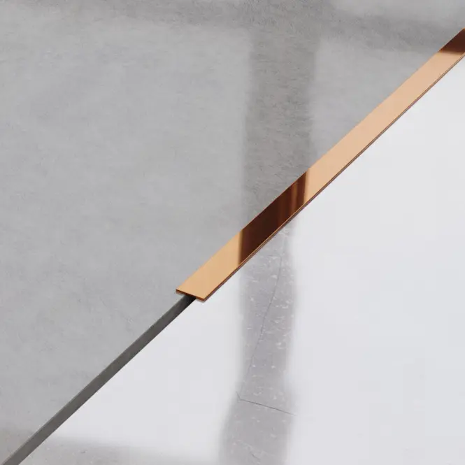 Dekoratívna lišta I 1x270 cm medená lesklá,3