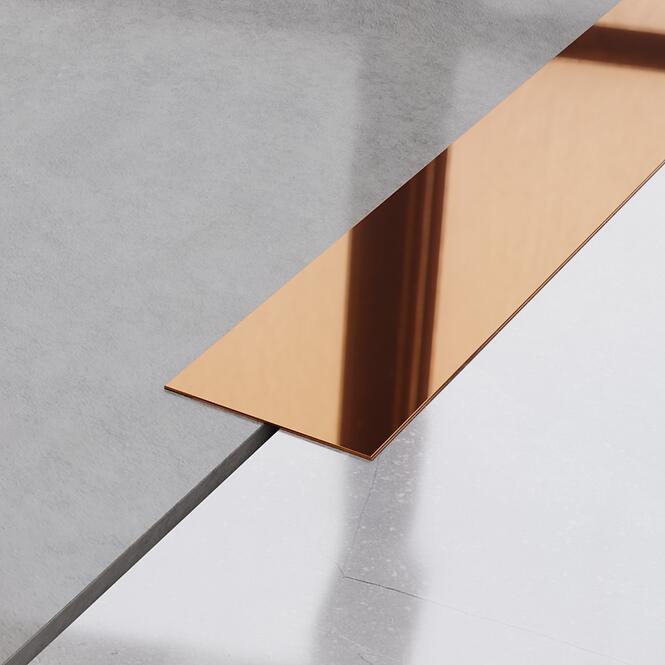Dekoratívna lišta I 5x270 cm medená lesklá