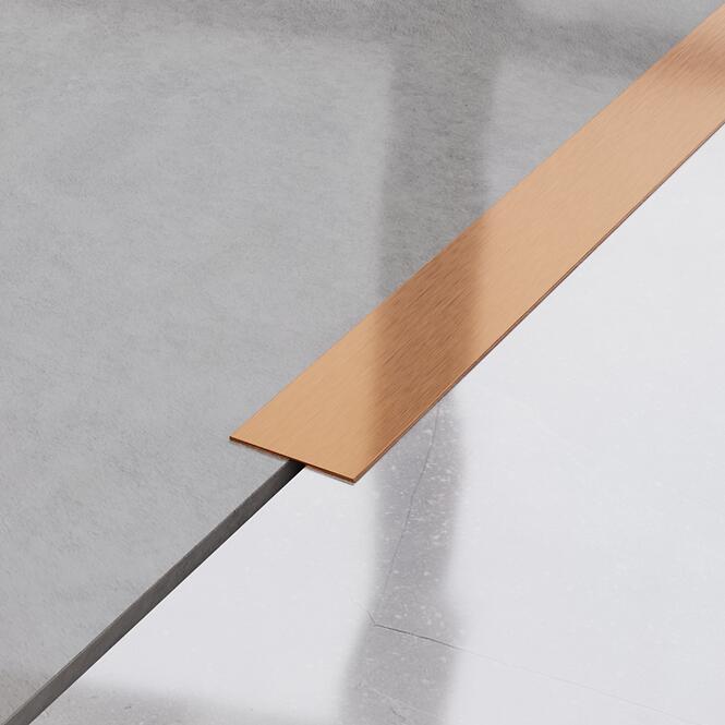 Dekoratívna lišta I 2,8x270 cm medená mat,3