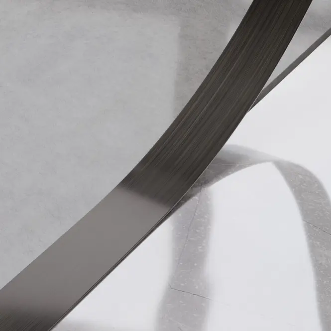 Dekoratívna lišta I 2,8x270 cm gunmetal šedá mat