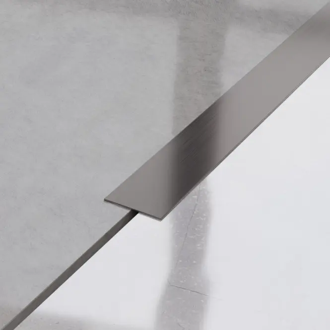 Dekoratívna lišta I 2,8x270 cm gunmetal šedá mat,3