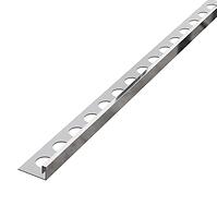 Rohový profil JS 10,5 mm x 270 cm strieborný lesk