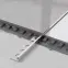 Rohový profil JS 10,5 mm x 270 cm strieborný lesk,2