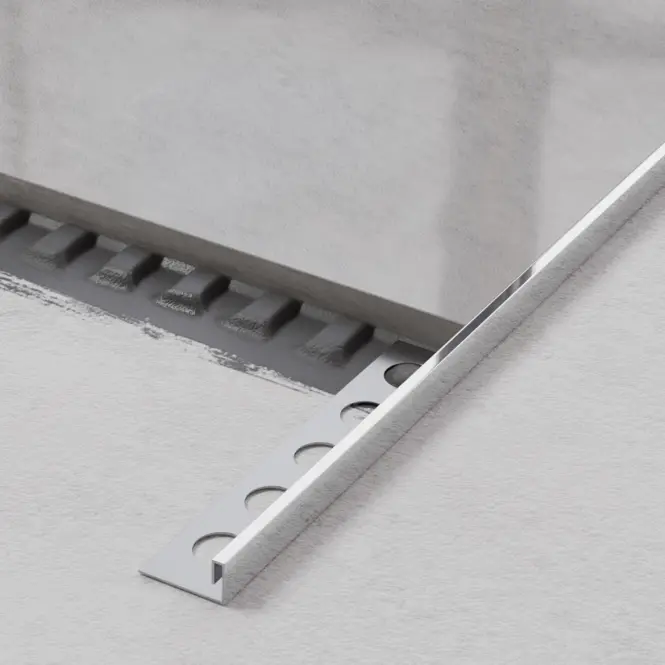 Rohový profil JS 12,5 mm x 270 cm strieborný lesk