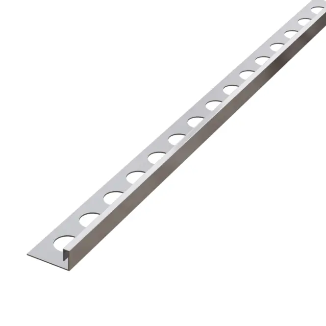 Rohový profil JS 10,5 mm x 270 cm strieborný mat