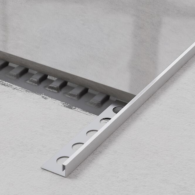 Rohový profil JS 10,5 mm x 270 cm strieborný mat,2