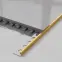 Rohový profil JS 10,5 mm x 270 cm zlatý lesk,2