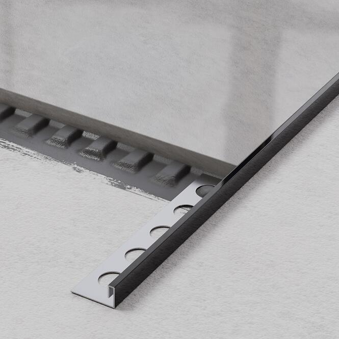 Rohový profil JS 10,5 mm x 270 cm čierny lesk,2