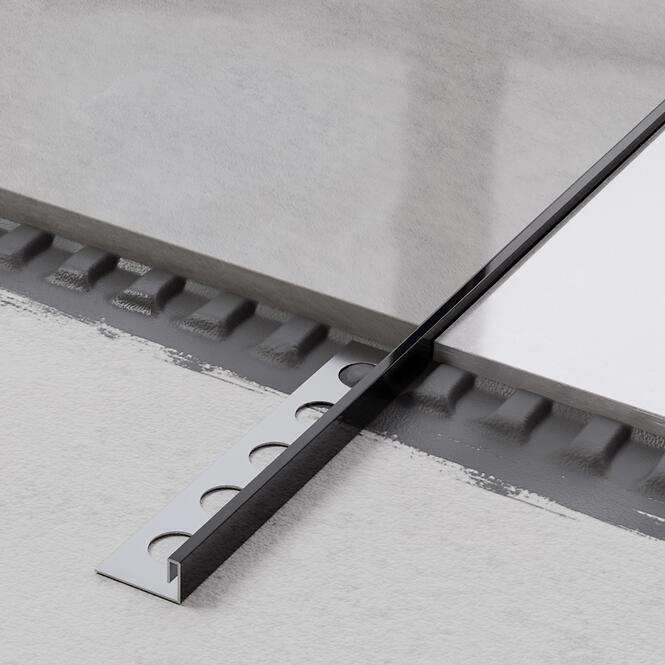 Rohový profil JS 12,5 mm x 270 cm čierny lesk,3
