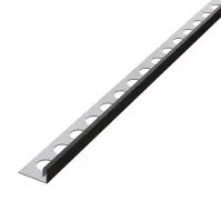 Rohový profil JS 12,5 mm x 270 cm čierny mat